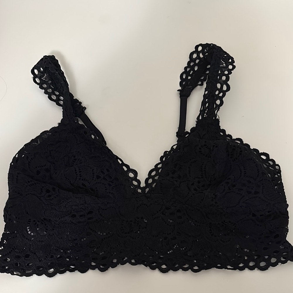 Aerie black bralette